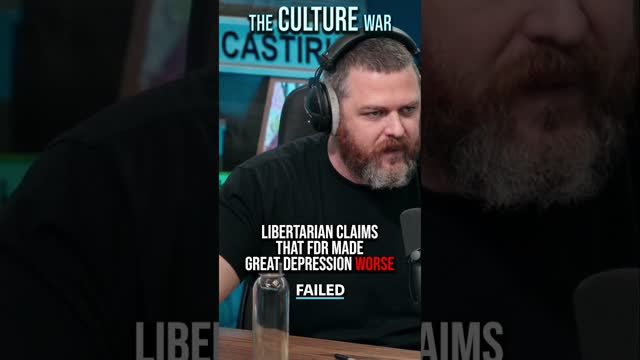 Libertarian Claims That FDR Made Great Depression WORSE