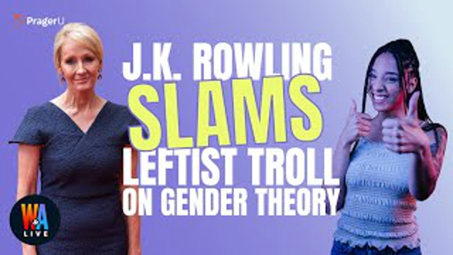 J.K. Rowling Slams Leftist Troll & Inflation Is “Good For You”? - Will & Amala LIVE