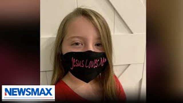 3rd grader forced to remove 'Jesus loves me' mask | EXCLUSIVE
