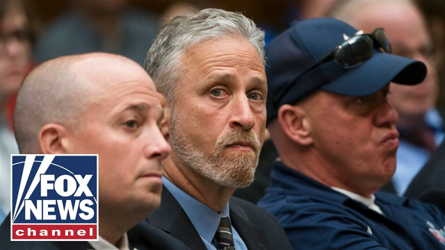 Jon Stewart calls national anthem a 'weird ritual' at games