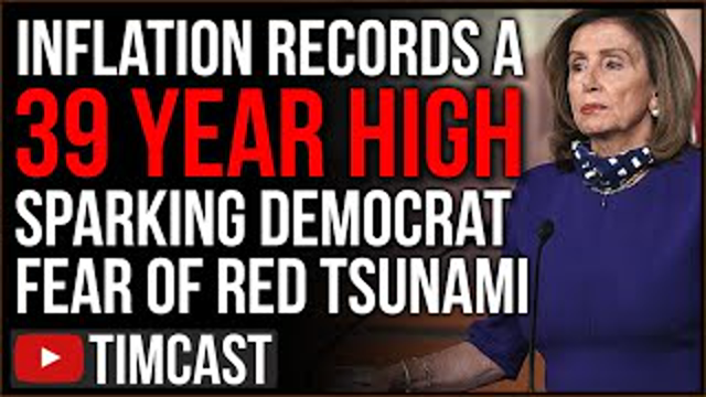 Inflation Hits Near 40 YEAR High As Economy Crumbles Under Democrats & Biden, GOP Red Wave Is Coming
