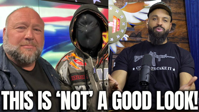 Kanye West Dressed as the Gimp Praises Hitler on Alex Jones Show