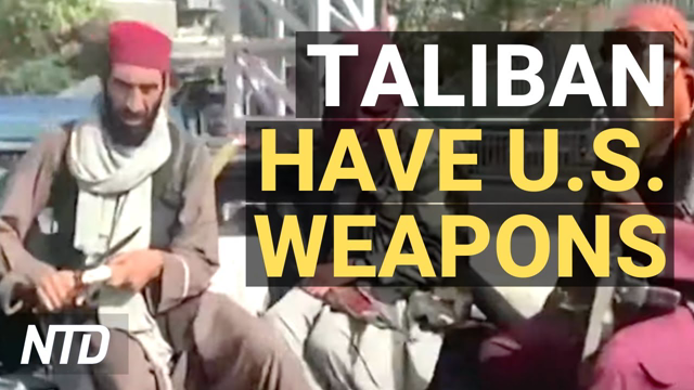 Taliban Can Access $85B US Military Weapons; Evacuation Ramps Up as Biden Keeps 8/31 Deadline | NTD
