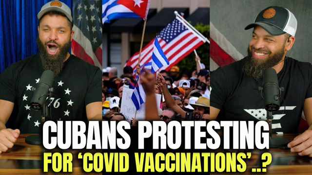 Cubans Protesting For COVID Vaccinations..?