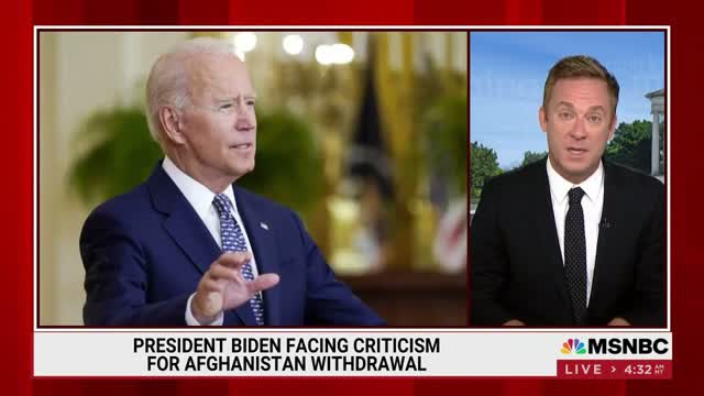 MSNBC’s Jonathan Lemire: Biden Is “The Face Of The Failure Of The Withdrawal”