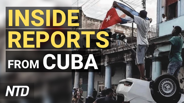 Inside Reports From Cuba as Unrest Continues; Biden Meets With Germany’s Merkel at White House | NTD