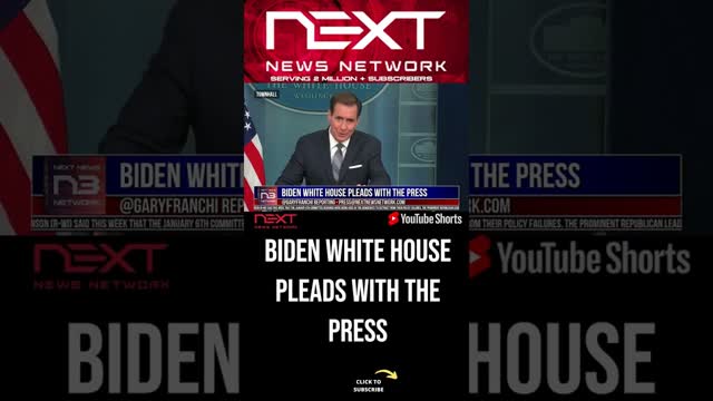 Biden White House Pleads with the Press #shorts