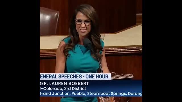 Rep Boebert CONGRATULATES Biden for Being the Nation's Top Gun Salesman