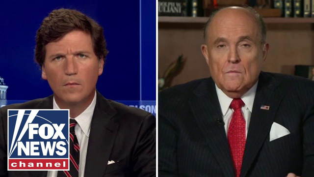 Rudy Giuliani joins Tucker for first TV interview since FBI raid
