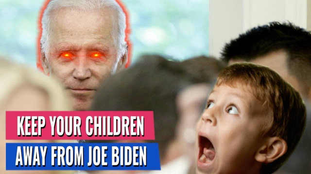 Parents - Keep Your Children Away From Joe Biden - New Creepy Video