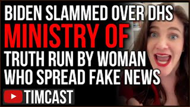 Biden Admin SLAMMED Over Ministry Of Truth, Director Nina Jankowicz Spread Disinformation REPEATEDLY