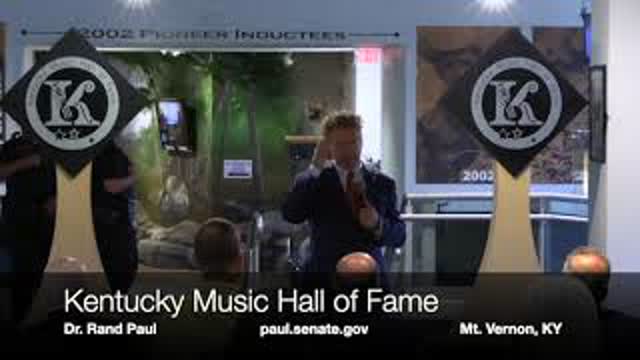 Dr. Paul Visits the Kentucky Music Hall of Fame in Mt. Vernon, Kentucky