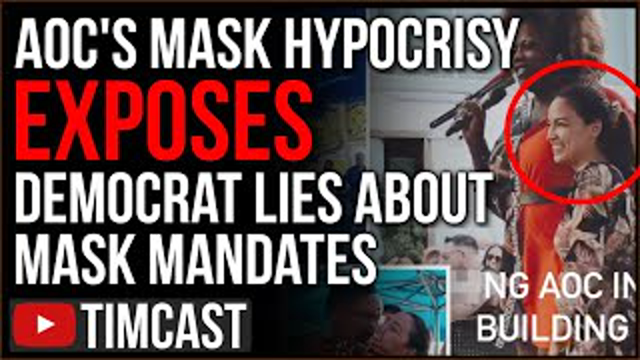 Ocasio Cortez SLAMMED For Partying Maskless in Florida Despite Criticizing Ron DeSantis COVID Policy