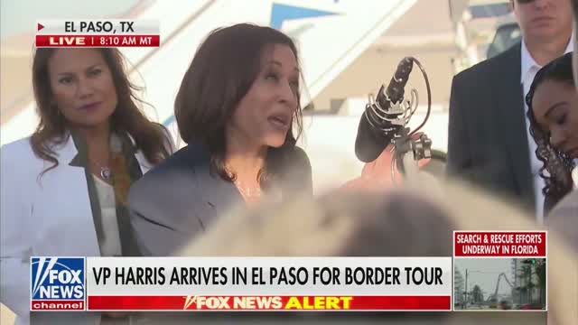 Kamala Harris Has No Answer For Why It Took Over 3 Months For Her To Visit The Border
