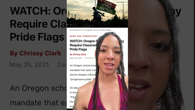 Oregon School Board MANDATES BLM & Pride Flags In Classrooms #Shorts
