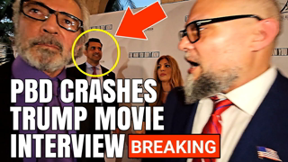🚨BREAKING: Studio Heads Drop Truth Bombs At Trump Film Premiere! PBD Crashes Interview! Must See!
