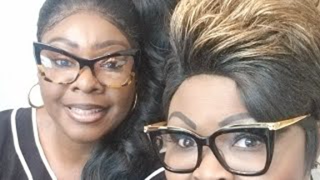 Diamond and Silk Give The Middle Finger