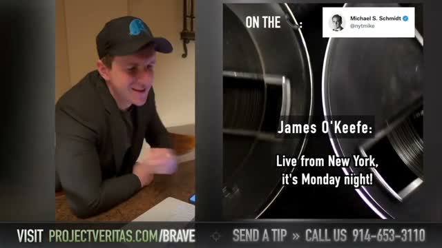 Live From New York It’s Monday Night! Featuring James O’Keefe and NYT’s Mike Schmidt