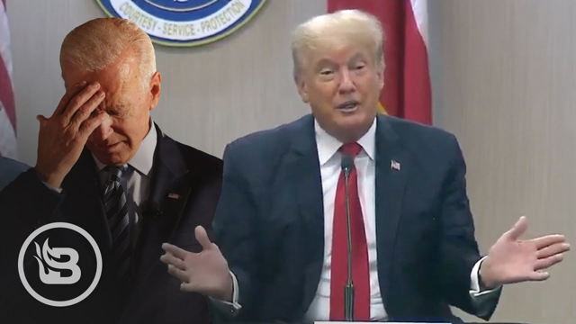 Trump ROASTS Biden at the Border While CNN and MSNBC Refuse To Show It