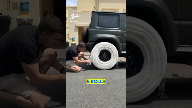 So this is where all the toilet paper went...🤣🧻 #toilet #toiletpaper #cars