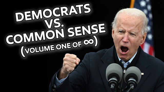 Democrats vs. Common Sense: Volume One of ♾️