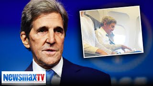 John Kerry CAUGHT mask-less on plane: 'I'm SHOCKED he flies commercial'