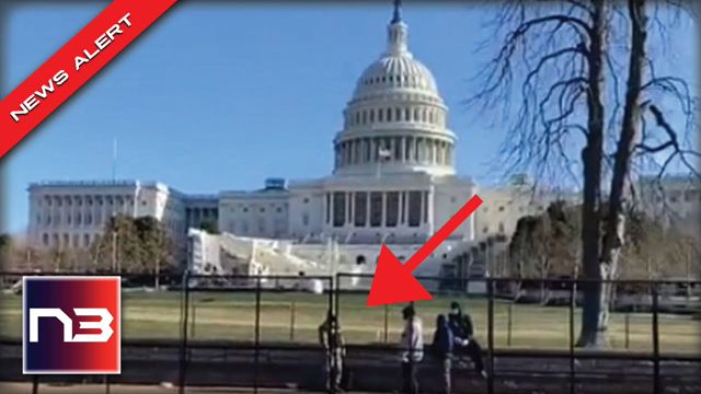 Democrats Installing Something DIVISIVE Around the Capitol Ahead Of Biden SOTU