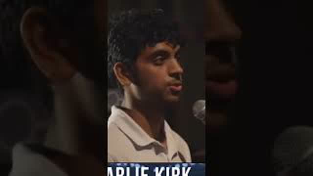 Charlie Kirk Calls Out Leftist College Student On Flawed Abortion Argument
