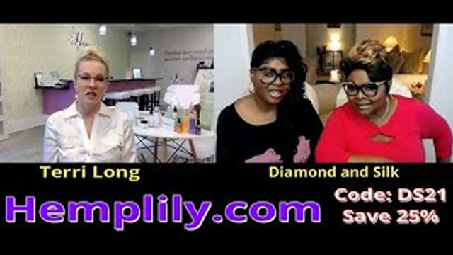 Diamond and Silk talk Menopause with Hemplily owner Terri Long
