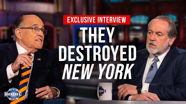 They DESTROYED New York! Can it Still be Saved? | Rudy Giuliani | Huckabee
