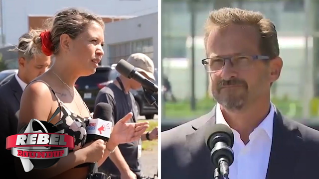 No tough questions from independent media | Alexa Lavoie with David Menzies