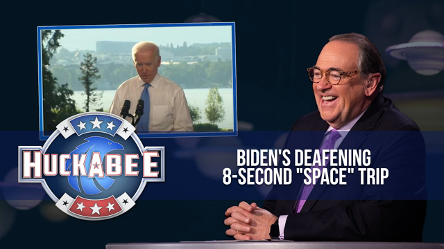 Biden's DISTURBING 8-Second "Space" Trip | Huckabee