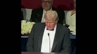 Watch Trump's Funny Jokes At The Al Smith Dinner