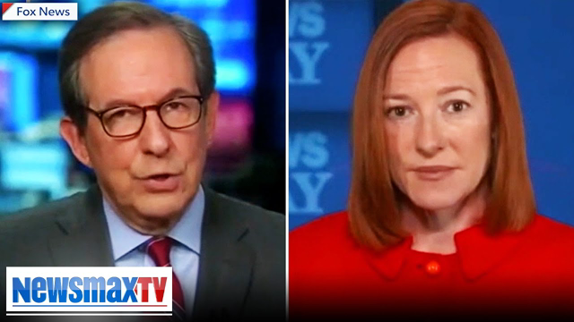 Chris Wallace actually presses Psaki, defends Trump