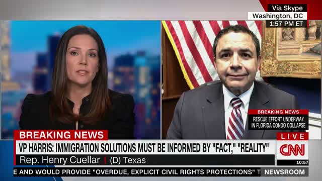 Border Dem Cuellar: Harris Did Not Visit “Epicenter” Of Border Crisis, “That’s The Bottom Line”