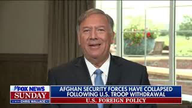 Pompeo On Afghanistan: Biden “Has Utterly Failed To Protect The American People From This Challenge”
