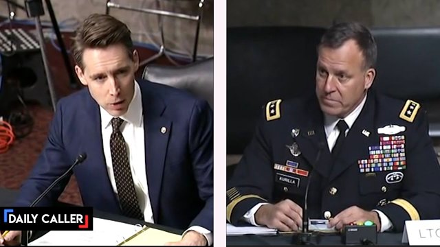 Sen. Josh Hawley Presses Military Official On Withdrawal From Afghanistan