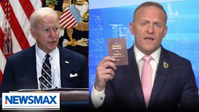 Grant Stinchfield reminds Joe Biden of the Second Amendment