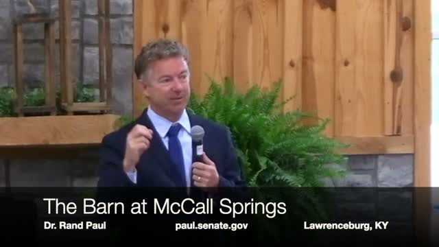 Dr. Paul Visits The Barn at McCall Springs in Lawrenceburg, Kentucky