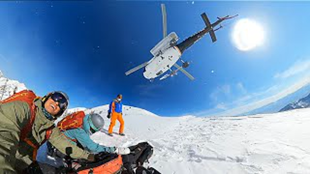 Mom is Emergency Lifted by Helicopter to the Hospital. Heli Ski Accident in Utah.