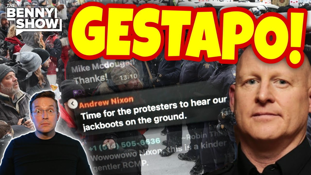 Canadian Gestapo Forces CAUGHT Targeting Freedom Truckers in LEAKED Texts