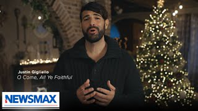 This fireman will give you chills singing this Christmas song | Newsmax Christmas