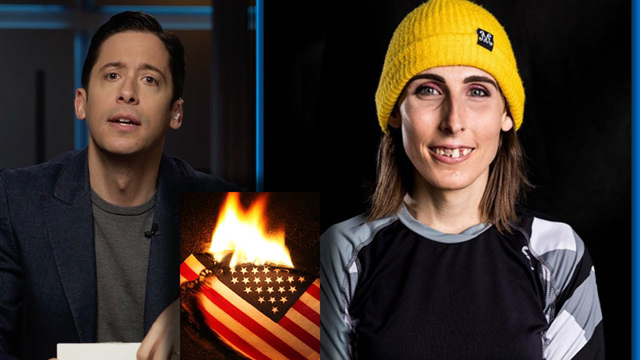 TRANS Athlete Vows to BURN American Flag on OLYMPIC Podium