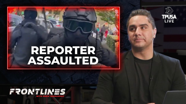 Antifa Attacks Female Reporter & Conservatives