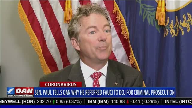 Dr. Paul on OAN Exposing Dr. Fauci's Lies - July 21, 2021