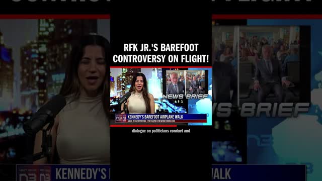 RFK Jr.'s barefoot walk on a flight sparks debate! Critics and fans split on this unusual political