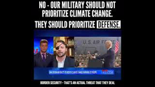 Congressman Crenshaw on Climate Change and the Military