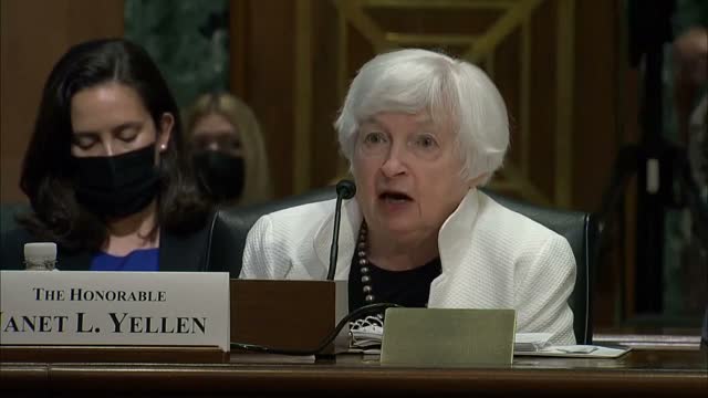 Treasury Sec. Janet Yellen Expects Inflation To "Remain High," But Has "Hope" It Will Come Down