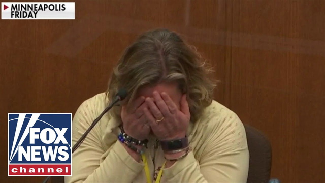 Kim Potter breaks down during testimony
