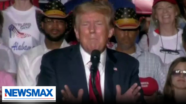 Trump: Biden didn't get covered falling down the stairs
